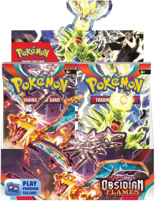 ポケモンカードゲーム オブシディアンフレイム バトルボックス リザードン収録!最新強化拡張パック「黒炎の支配者」